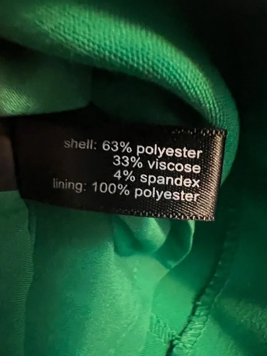 The Limited High Waist Green Pencil Skirt - Classic Women's Work Skirt - Picture 3 of 4